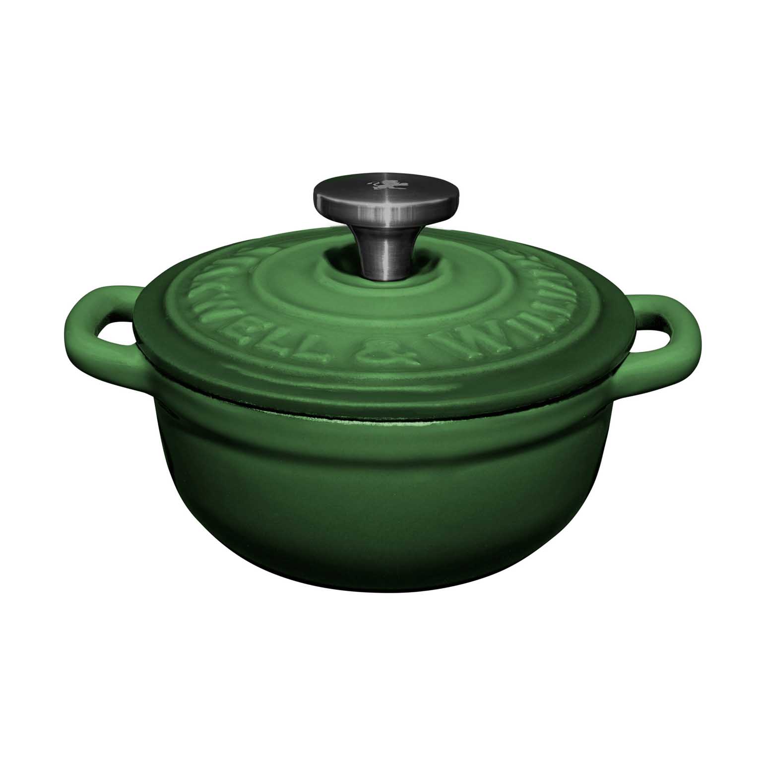 Maxwell & Williams Cast Iron Cocotte English Racing Green 9.5cm Gift Boxed